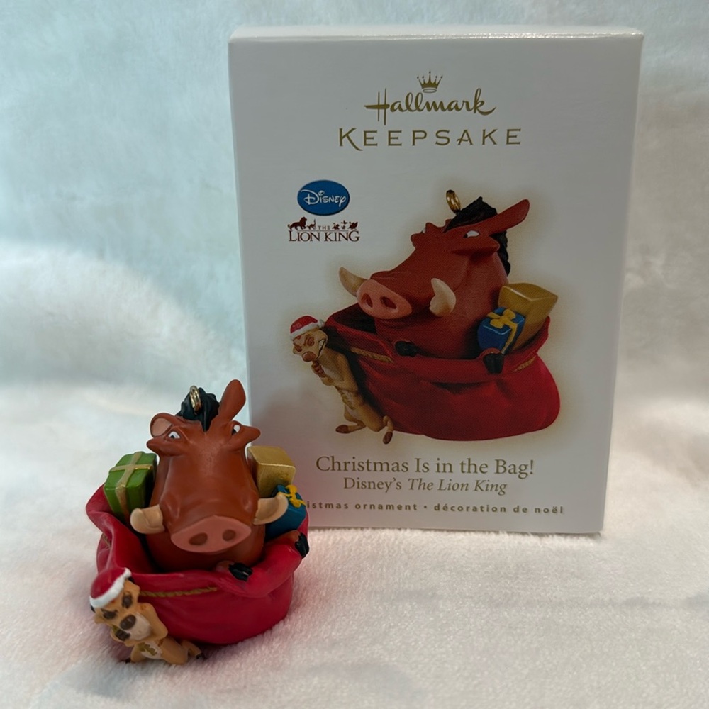 Disney Christmas Lion King Ornament